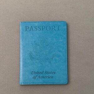 Blue Passport Holder